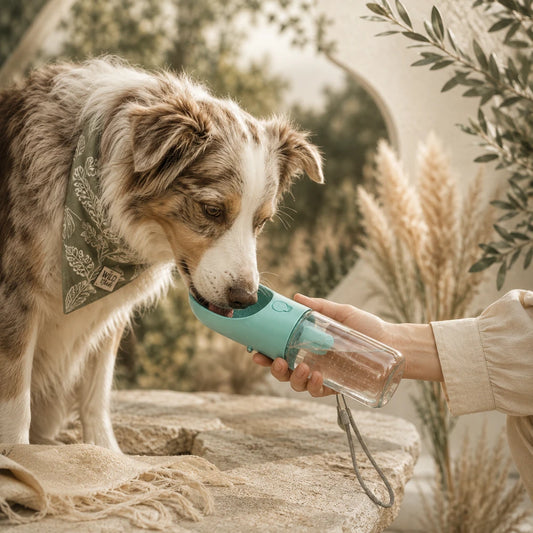 AquaPaw | Botella de Agua Portátil para Perros